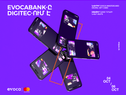 Evocabank-ը՝ DigiTec24-ում